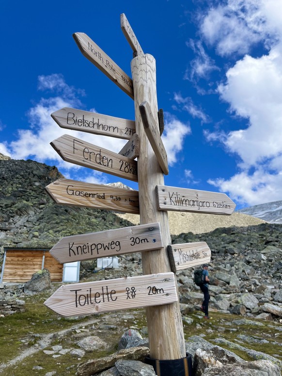 Bordierhütte Gross Bigerhorn Wallis SAC-Hütte
