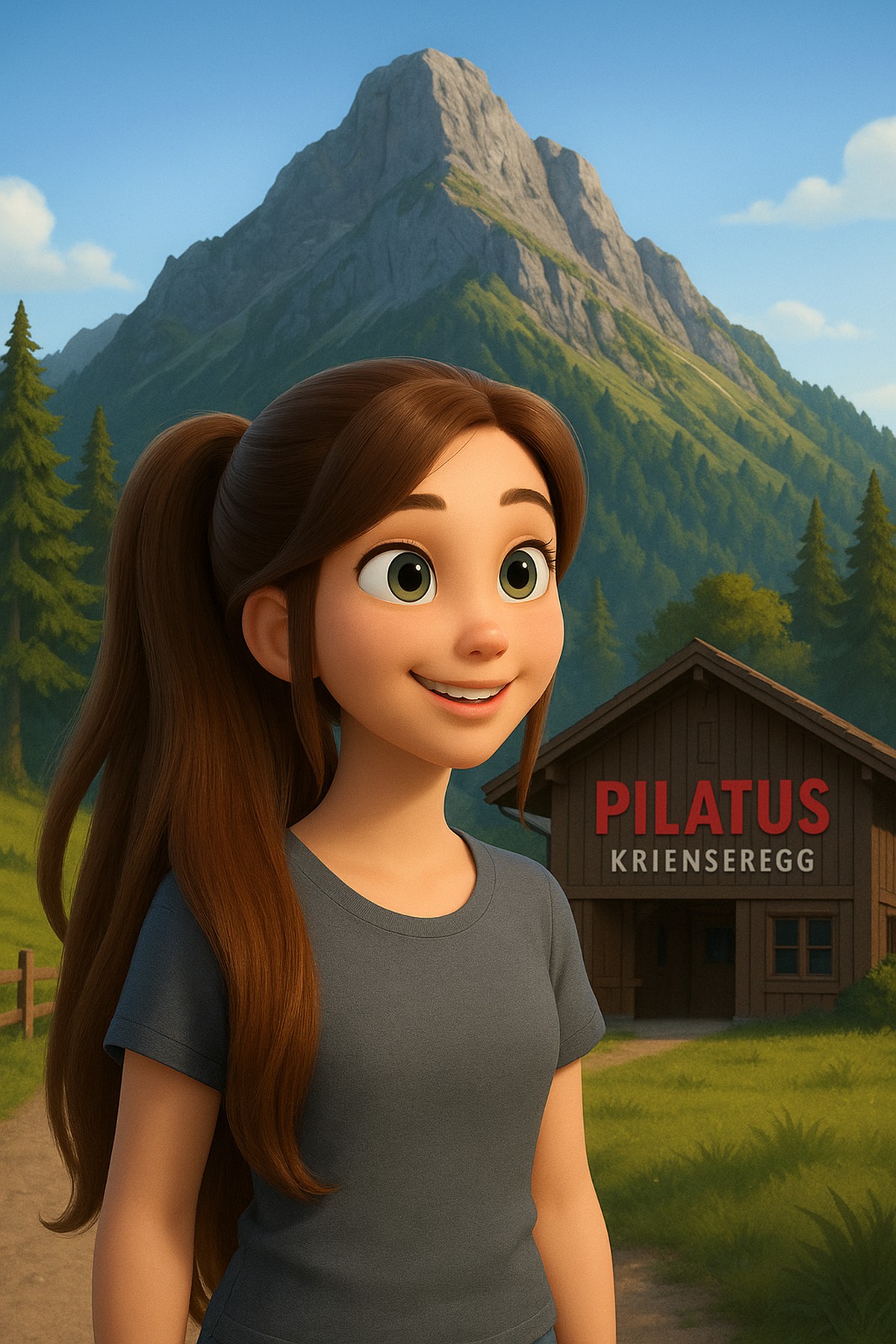 So stellt sich KI Sarah vor – ob das stimmt, bleibt ein Geheimnis.
