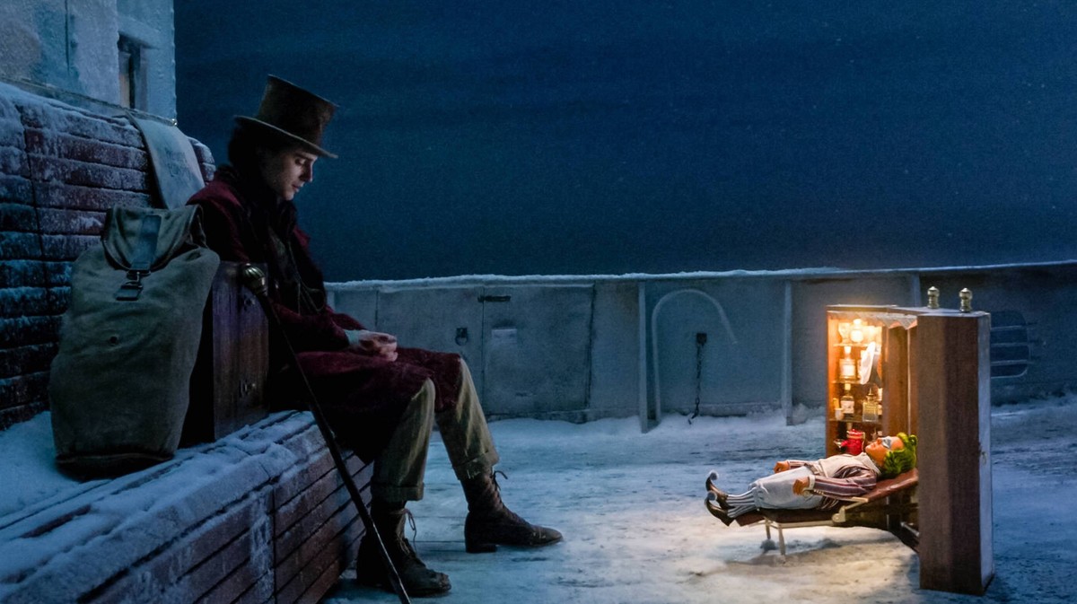 Timothee Chalamet and Hugh Grant USA. Timothee Chalamet and Hugh Grant in a scene from the CWarner Bros new film: Wonka 2023 . Plot: The story will focus specifically on a young Willy Wonka and how he ...