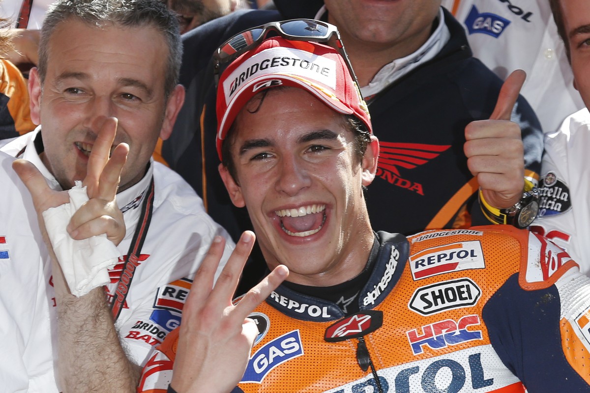 Marquez ist der einzige, der Rossi das Wasser reichen kann.