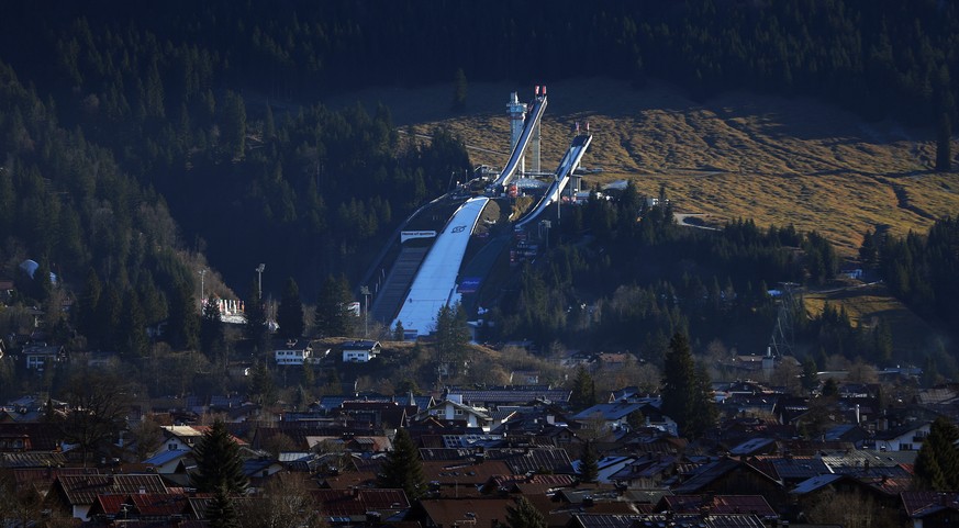 Wintermärchen in Oberstdorf. Naja, fast ...