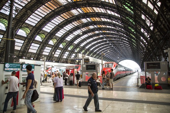 Milano Centrale Syrien Flüchtlinge