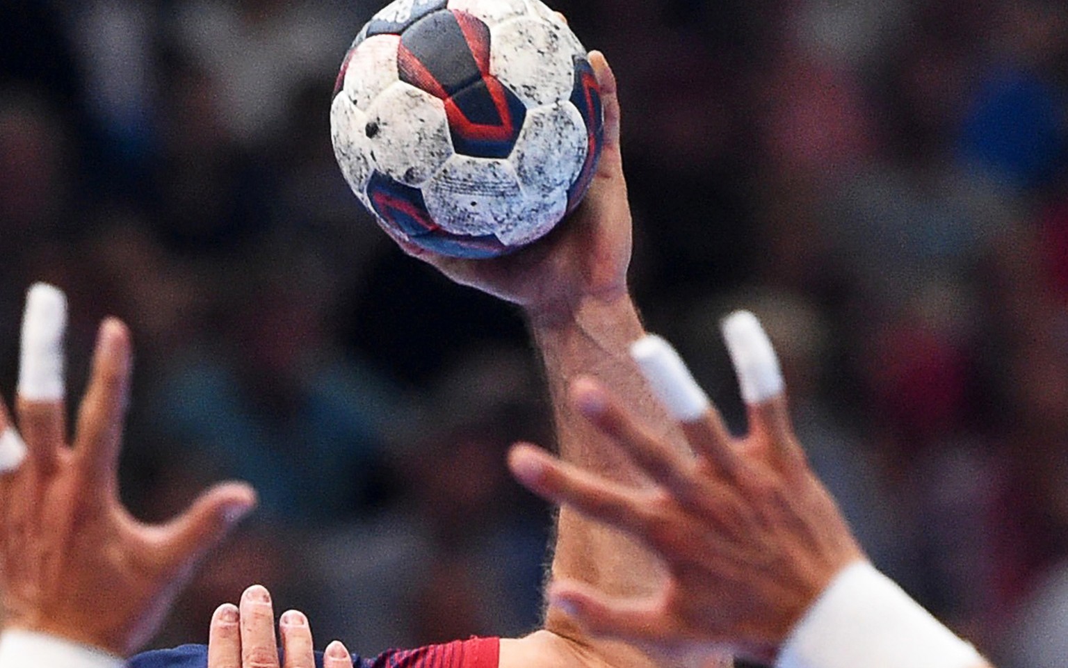 epa08366197 (FILE) Veszprem players Mirsad Terzic in action during the EHF Champions League Final Four handball match for the third place between MKB-MVM Veszprem and FC Barcelona in Cologne, Germany, ...