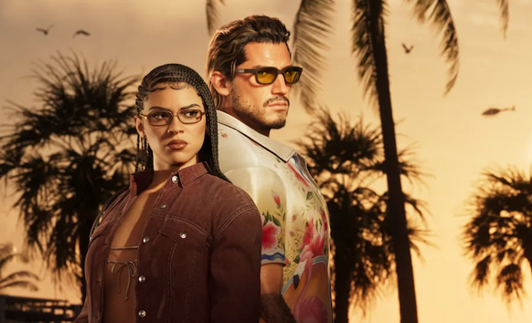 Lucia und Jason in einem neuen Bild, das Rockstar Games zu «GTA 6» veröffentlicht hat.