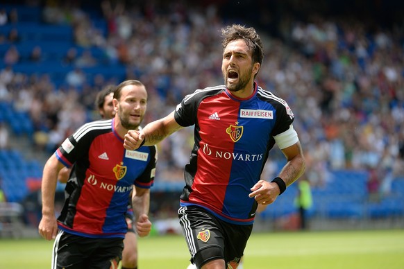 Captain Matías Delgado bringt den FC Basel bereits früh in Führung.