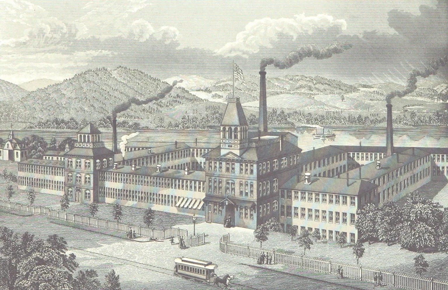 Die jurassische Uhrenindustrie erhielt in den 1870er-Jahren Konkurrenz aus Amerika, beispielsweise durch die American Watch Company aus Massachusetts.
https://commons.wikimedia.org/wiki/File:LOSSING(1 ...