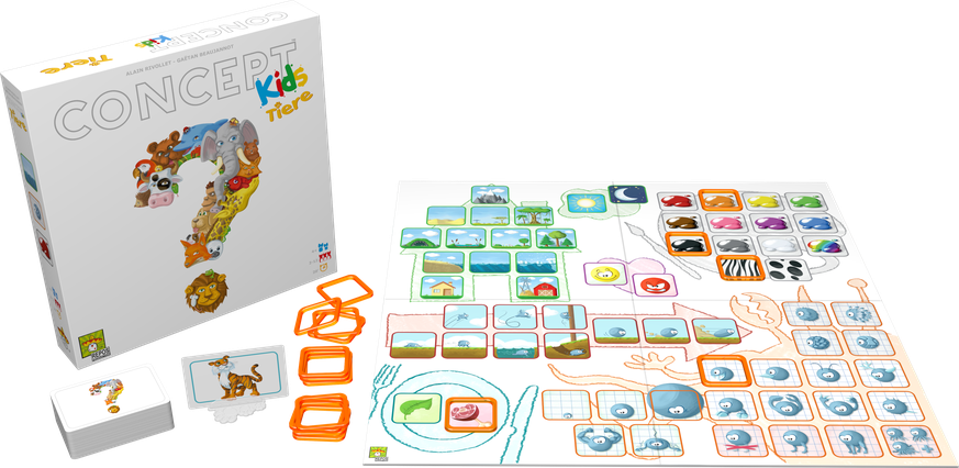 Concept Kids Tiere, Inhalt