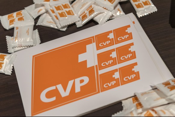 Die CVP braucht vielleicht schon bald ein neues Logo.