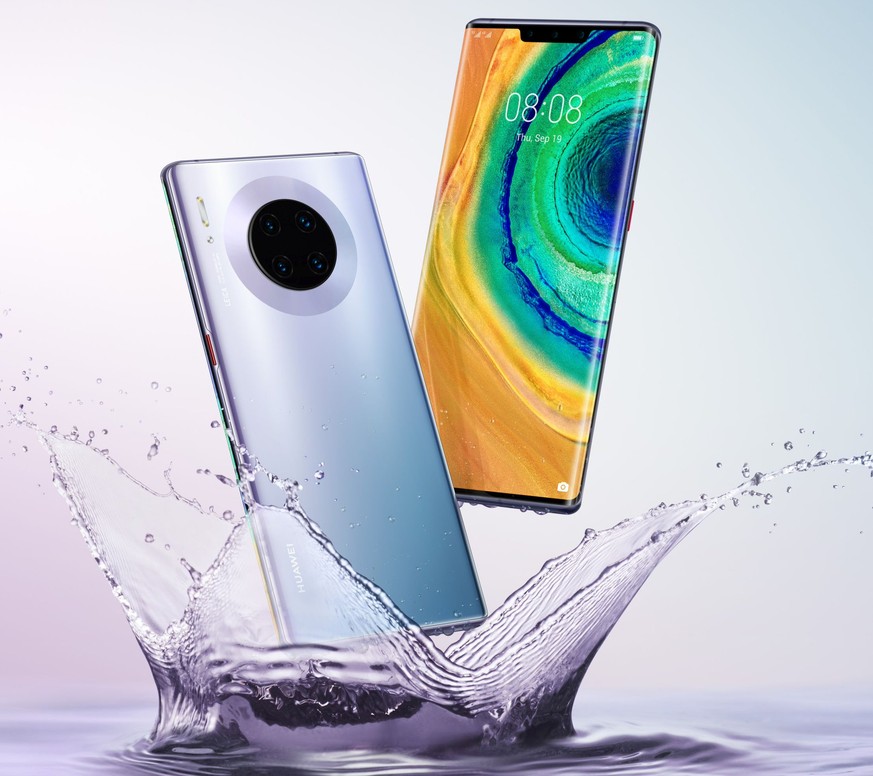 Das Mate 30 Pro unterstützt das neue 5G-Netz.
