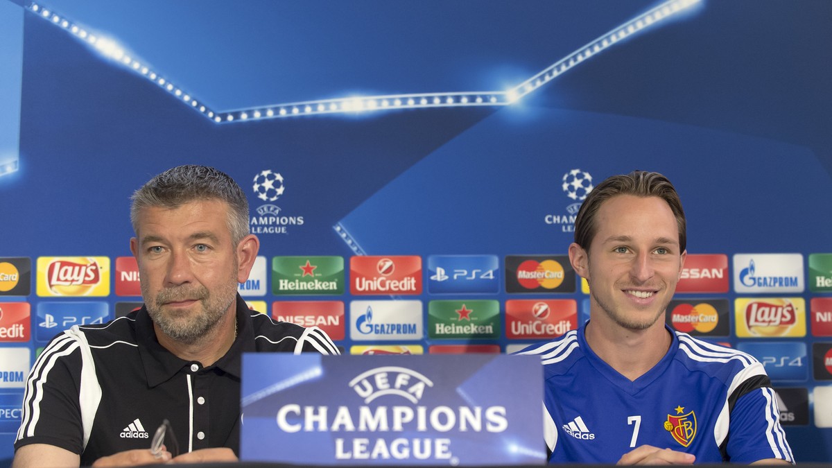 Urs Fischer und Luca Zuffi geben geduldig Auskunft.