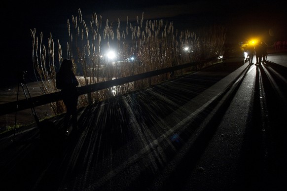 Der Ebro ist gefährlich angestiegen, in der Nacht evakuierten die Behörden deshalb hunderte Personen.