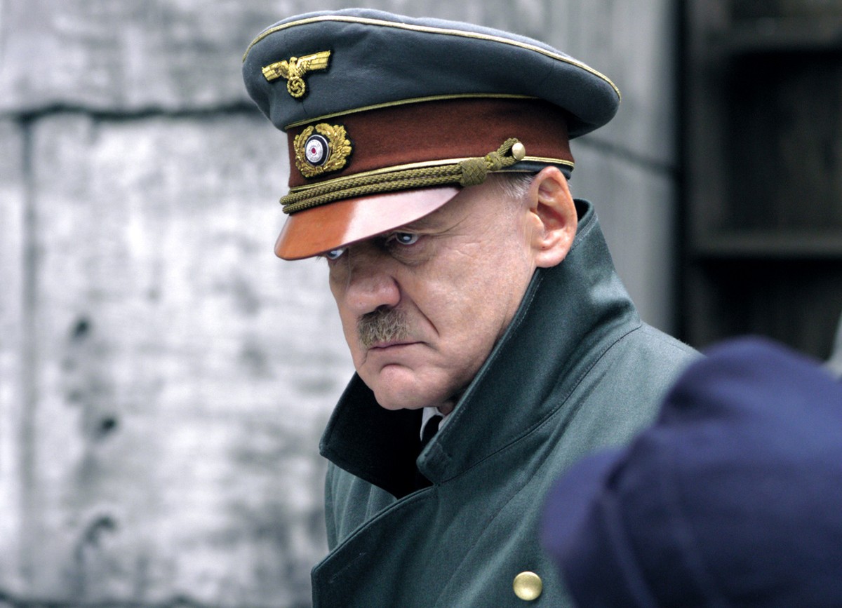 FILE - In this Aug. 23, 2004 file photo originally released by Constantin Film, Swiss actor Bruno Ganz is seen as Adolf Hitler in the movie "Der Untergang" (The Downfall). The film, directed ...