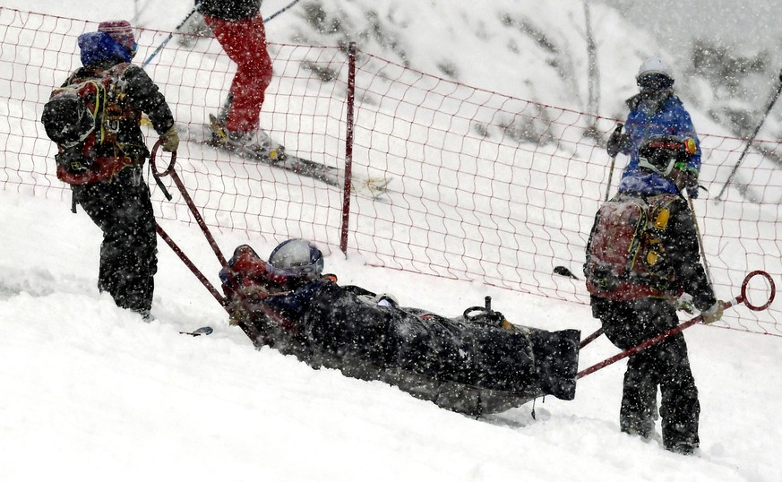 Die Verletzung war doch schlimmer als gedacht. Lindsey Vonn muss wegen eines Bruchs des Schienbeinkopfs ihre Saison beenden.