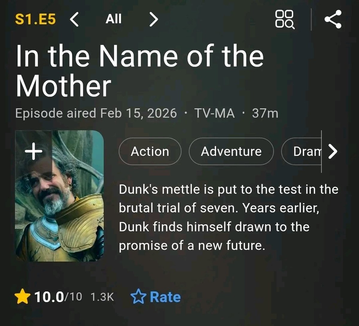 Capture d'écran iMDB