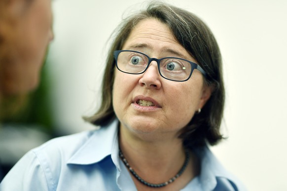 Annetta Steiner in Winterhur am Sonntag, 7. Juli 2019. Der Sozialdemokrat Kaspar Bopp hat seine gruenliberale Herausforderin Annetta Steiner deutlich geschlagen. Er beerbt seine Parteikollegin Yvonne  ...