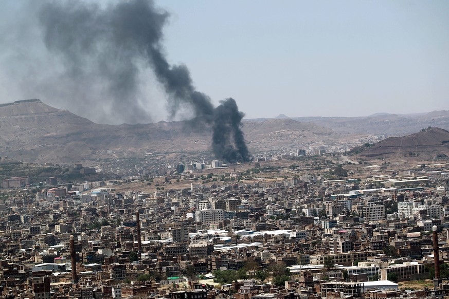 Kämpfe in der Hauptstadt Sanaa.