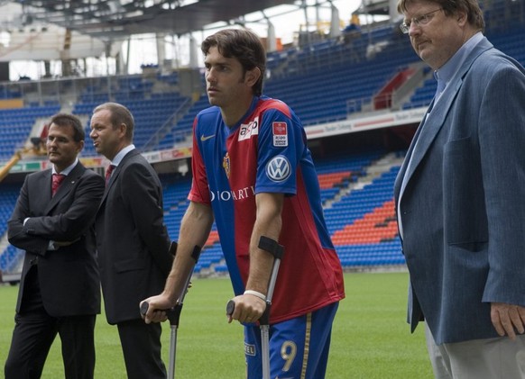 Cesar Carignano war einer der teuersten FCB-Spieler, aufgefallen ist er aber nur als Dauerpatient.