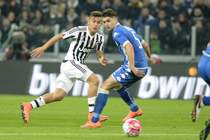 Juves Paulo Dybala war einfach nicht in den Griff zu kriegen für die Sassuolo-Defensive.