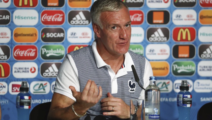 Didier Deschamps: Der grosse Taktiker hat einen fliesen Plan für das Endspiel.