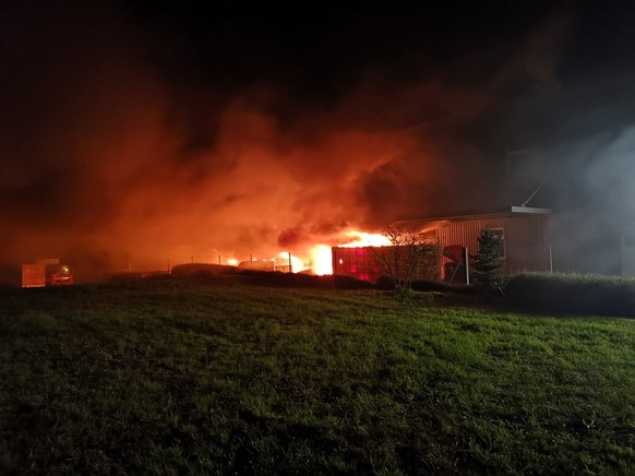 Millionenschaden bei Brand in Aargauer Weinhandlung