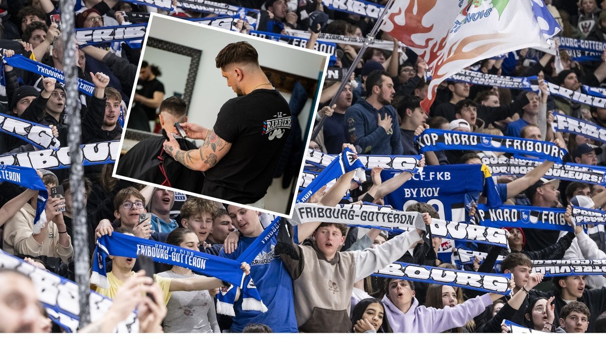 «Le Barbier de Fribourg» a piégé des fans de Gottéron avec une démarche originale.