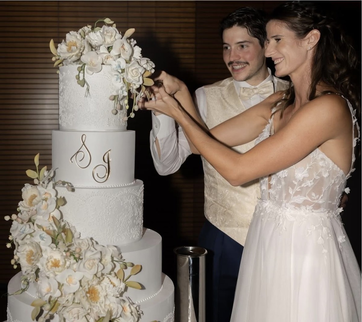 Joana Mäder et Stefan Mäder se sont mariés en avril 2023.