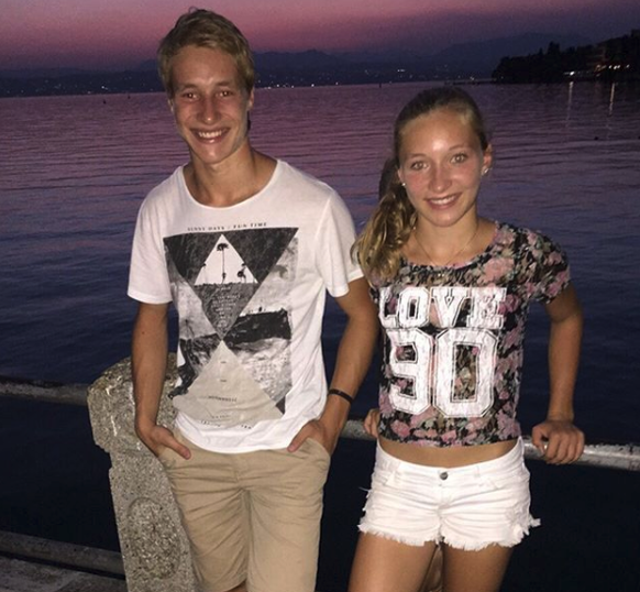 Übrigens: Marco Odermatts drei Jahre jüngere Schwester Alina bestreitet auch schon FIS-Rennen. (Bild von 2015)