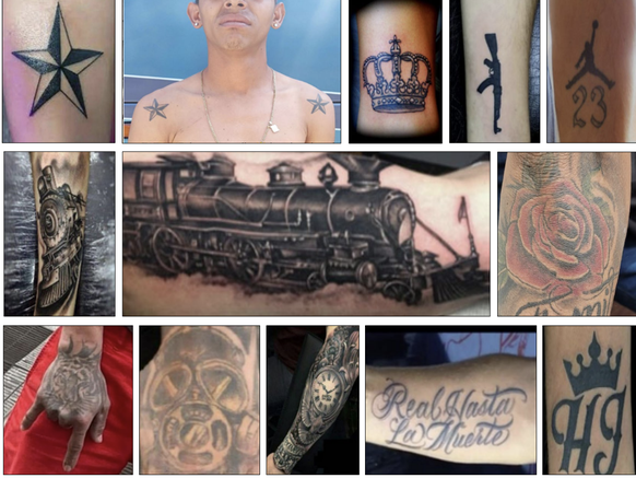 Deportaciones de tatuajes EE. UU. Trump Tren Aragua
