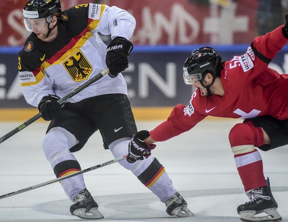 Justin Krüger: Beim SCB nicht gut genug fürs Powerplay, in Deutschland der beste Verteidiger.