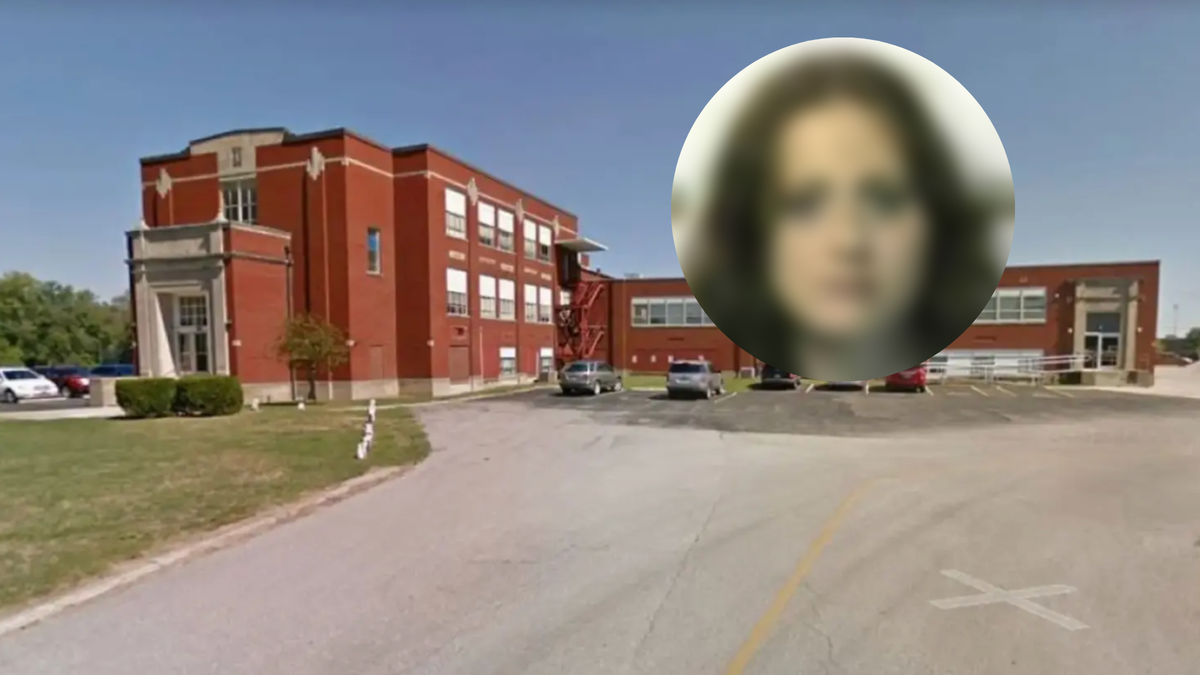 L'école primaire de la petite ville d'Austin, dans l'Indiana. C'est ici que Brittany a enlevé la jeune enfant.