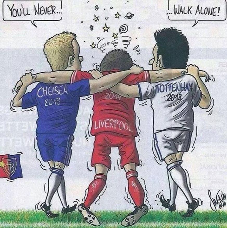 Nach Liverpools Aus Wird Selbst Das Legendare You Ll Never Walk Alone Fur Spott Und Hame Missbraucht Watson