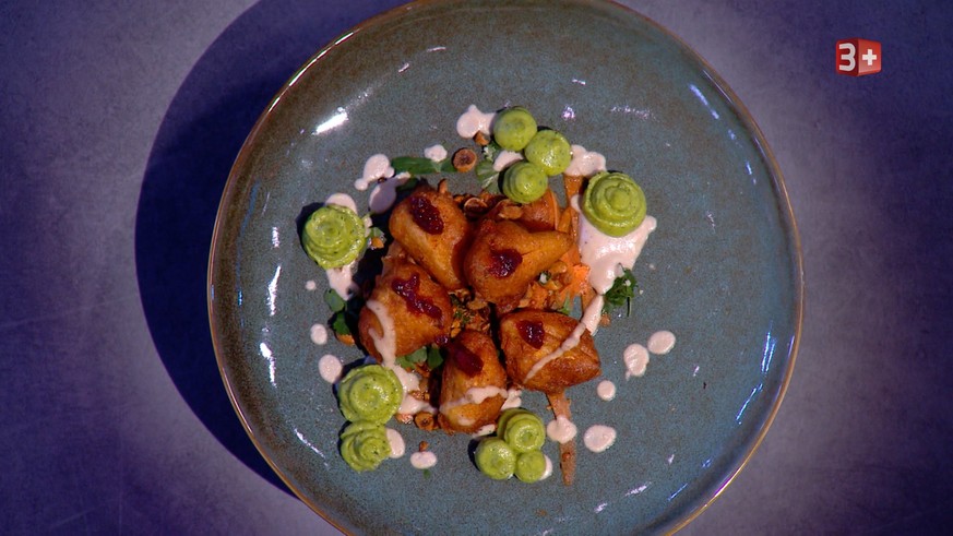 Der Fairness halber muss man sagen, dass dieses Gericht von einer Winterthurer Landschaftsgärtnerin wohl fantastisch schmeckt: Frittierter Blumenkohl nach asiatischer Art. Ob sich hier schon die Siege ...