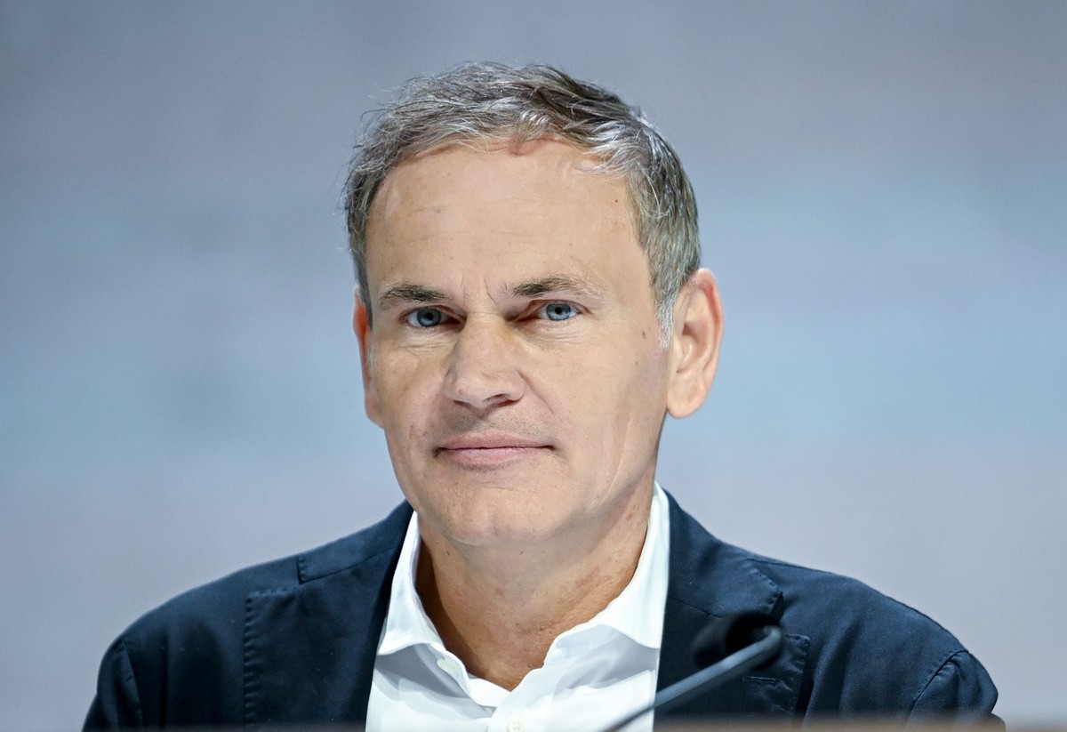 10.05.2023, Berlin: Oliver Blume, Vorstandsvorsitzender der Porsche AG und der Volkswagen AG, bei der Vollversammlung der Volkswagen AG - Hauptversammlung 2023. Foto: Britta Pedersen/dpa +++ dpa-Bildf ...