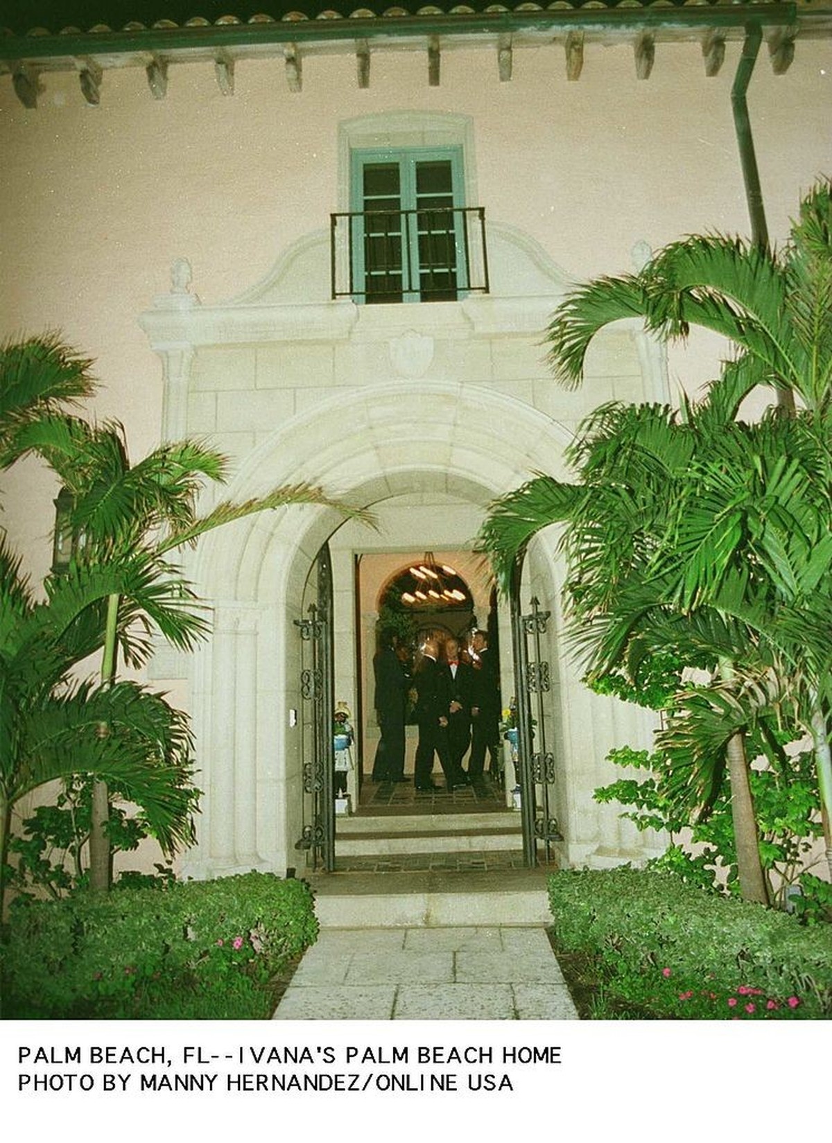 Palm Bch, Fl--Ivana's Palm Beach Estate (Photo By Manny Hernandez/Getty Images)