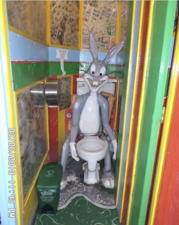 Die lustigsten Fails der Woche: WC mit Bugs Bunny