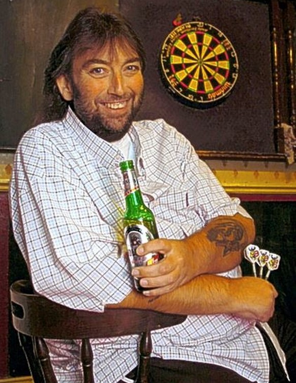 Keine Angst, Andy Fordham nimmt nur noch alkoholfreies Bier.