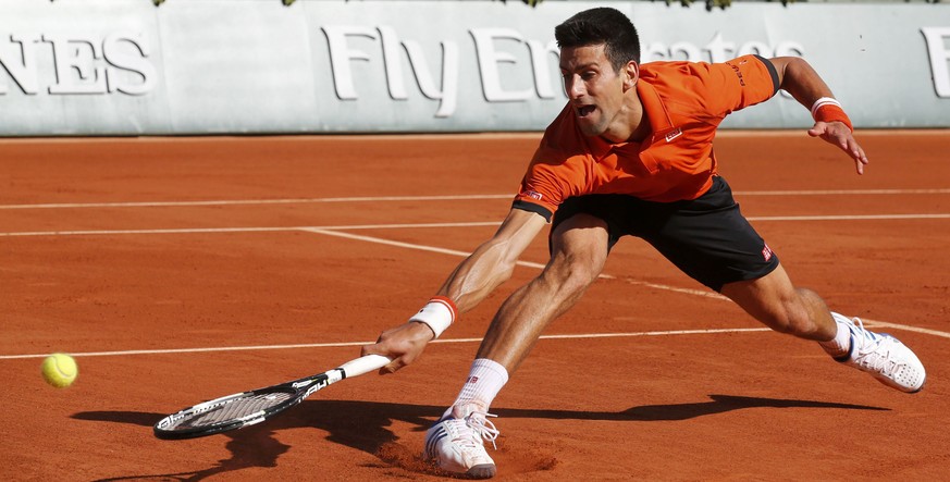 Novak Djokovic erreicht einfach jeden Ball.