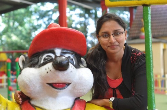 Shreya Kashyap aus Neu-Dehli wollte einfach nur durch das Norddeutsche Minden laufen und Fotos knipsen: von Wäldern, Flüssen und Gebäuden.