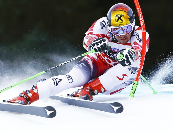 Hirscher präsentiert sich in blendender Form.