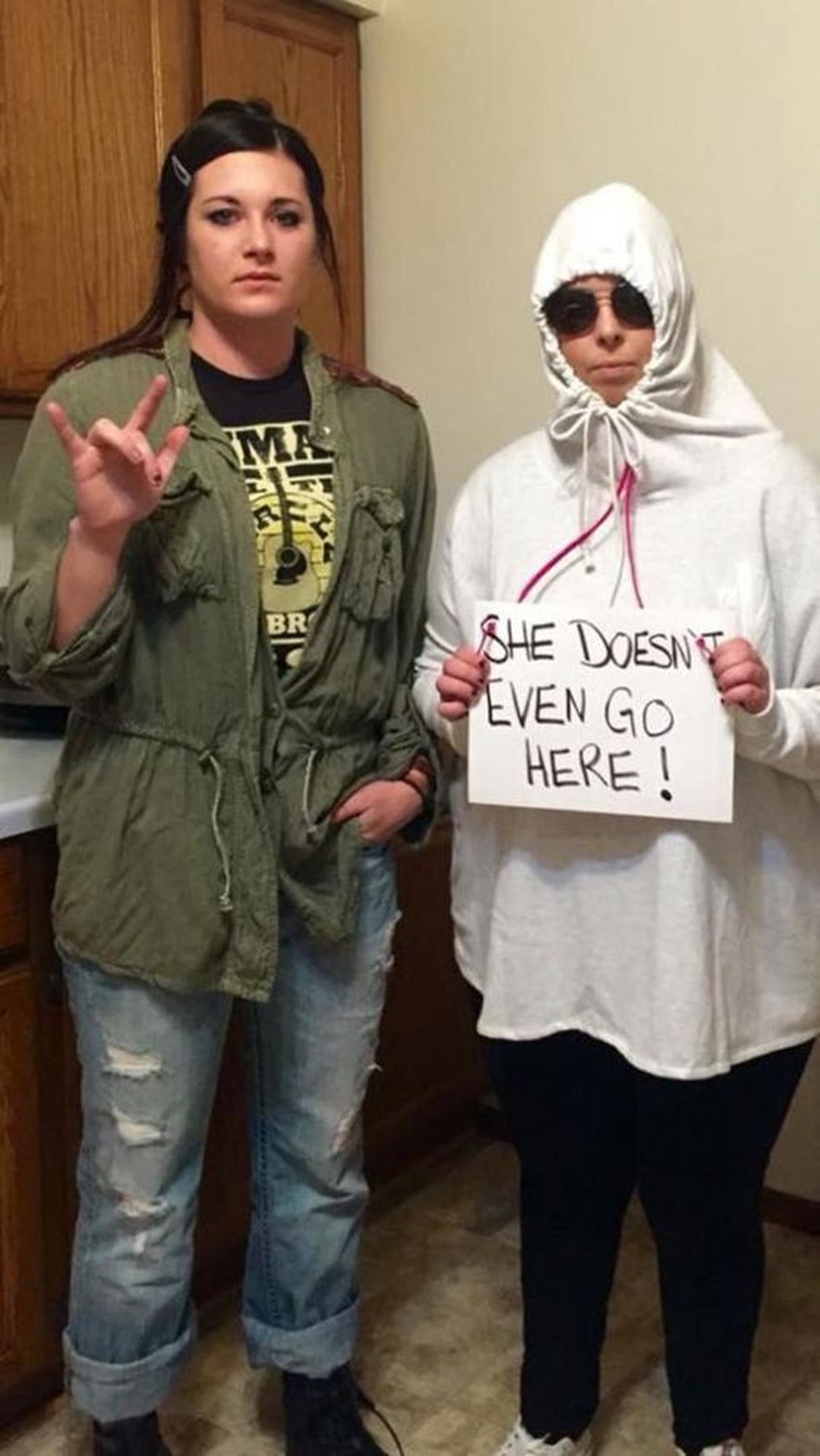 last minute Halloween kostüm mean girls
