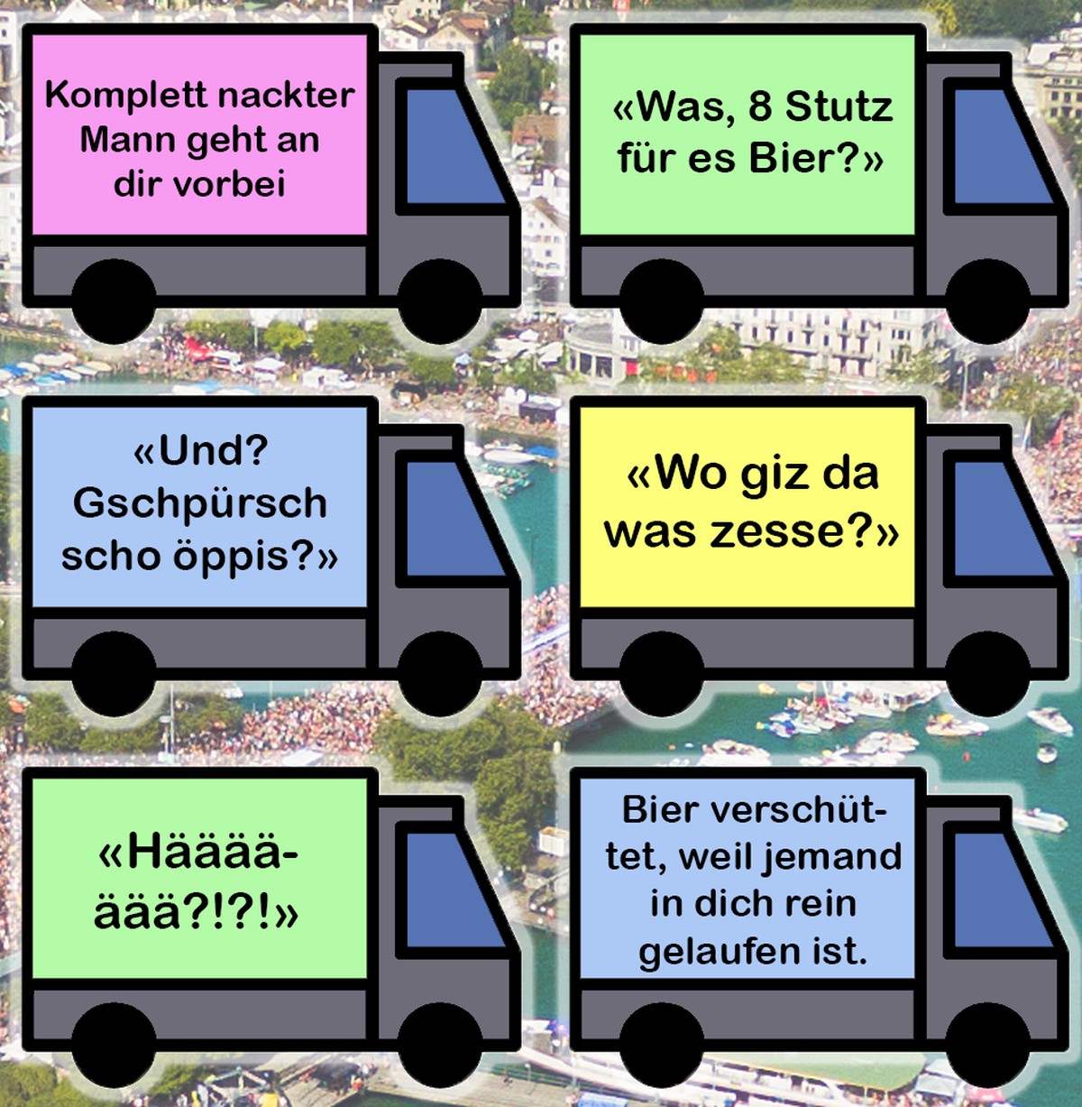 Street Parade Bullshitbingo