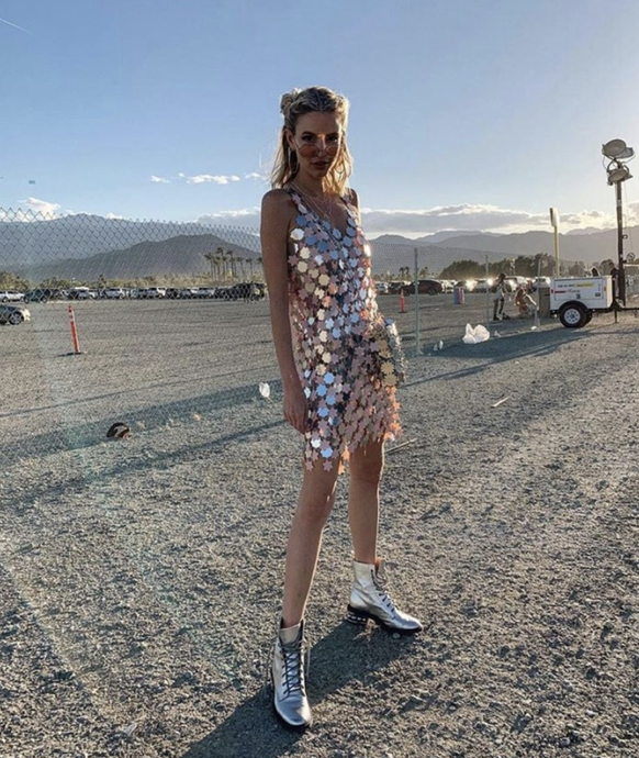 Leonie Hanne am Coachella 2019