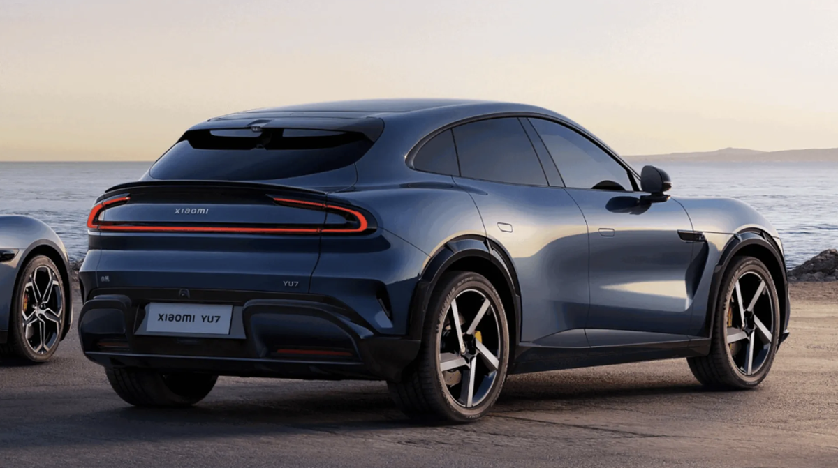 Xiaomi YU7: Der Elektro-SUV erinnert entfernt an Konkurrenten von Ferrari oder Porsche.