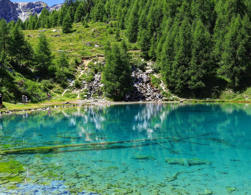 Rauszeit Farbige Seen Lac Bleu Arolla