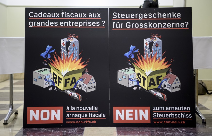 Bei Annahme wollen Linke gegen Abstimmung über AHV-Steuerdeal klagen