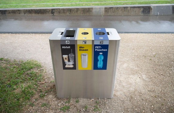 Neue Recycling-Behälter für Zürich