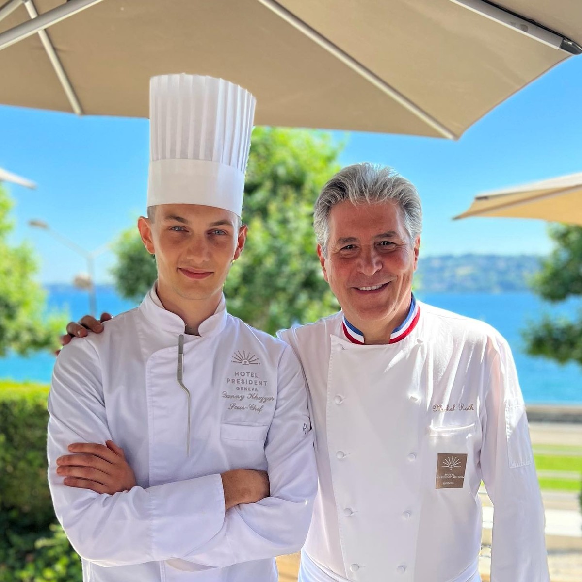 Danny Khezzar collabore avec Michel Roth depuis dix ans.
