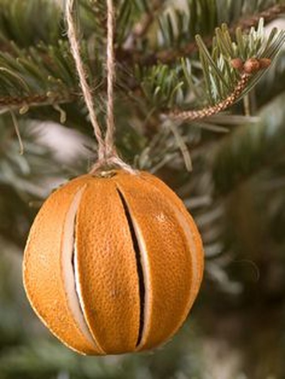 natürlicher Weihnachtsschmuck