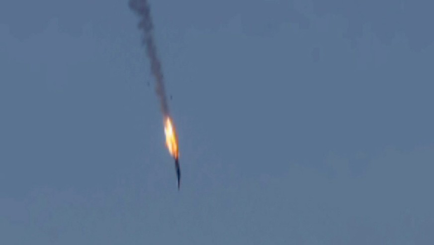 24. November 2015: Die Türkei schiesst einen russischen Kampfjet ab.