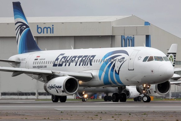 Airbus A320 der EgyptAir.